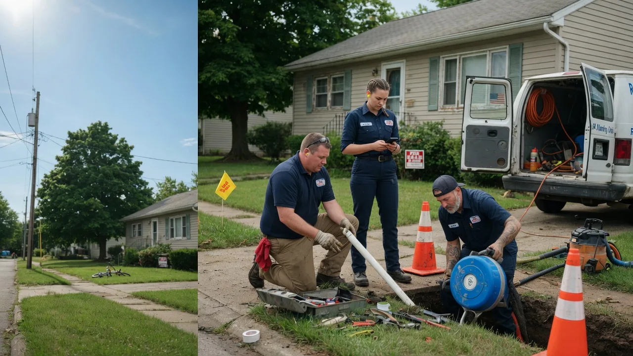 Sewer Line Repair in Mulberry Grove, IL near me